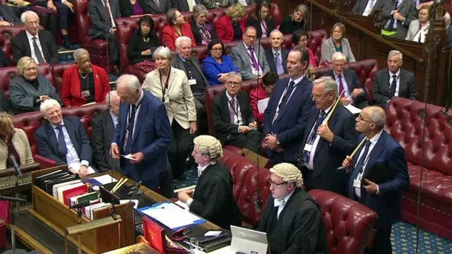 上院では1831年以来最も多くの議員が採決に参加した