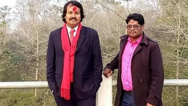 सीके राउत के साथ अब्दुल ख़ान