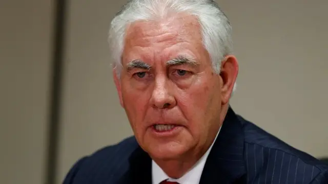 Xoghayaha arrimaha dibedda ee Maraykanka, Rex Tillerson