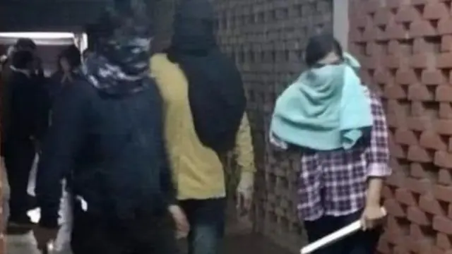 जेएनयू में हिंसा
