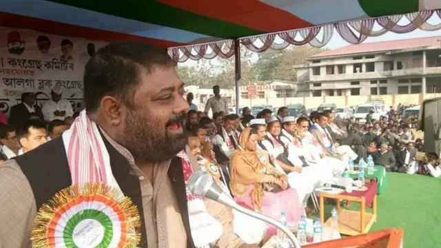 कांग्रेस के प्रवक्ता अपूर्ब भट्टाचार्य