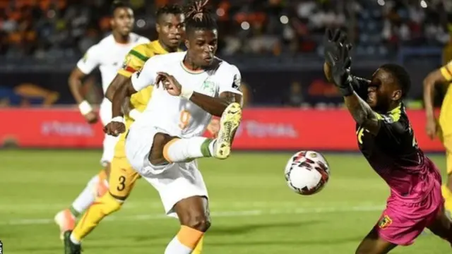 Zaha akifunga goli lake