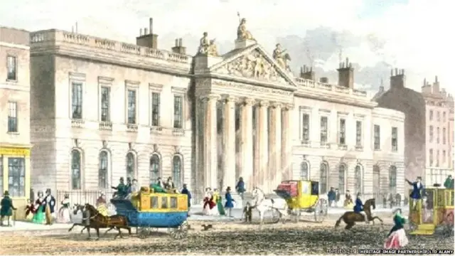 1850માં લીડનહૉલ સ્ટ્રીટ પર બનેલું 'ન્યૂ ઈસ્ટ ઇન્ડિયા હાઉસ'