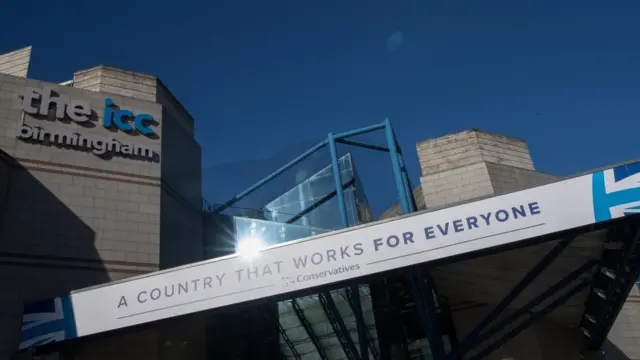 Sede de la Conferencia de Partido Conservador en Birmingham