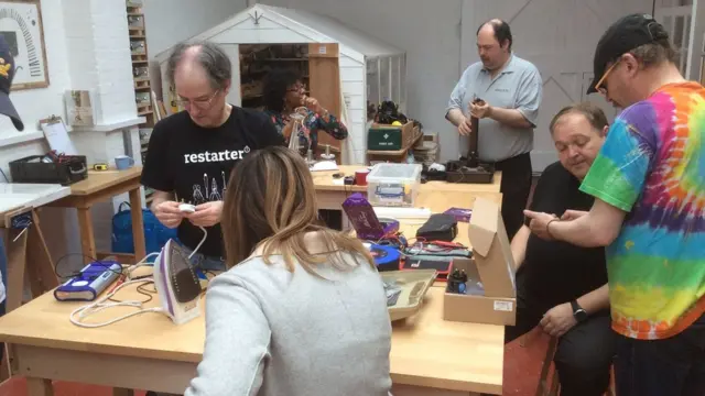 reparacion de una plancha.