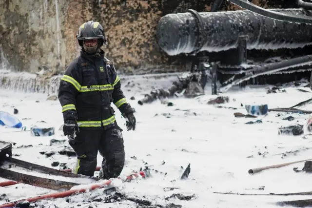 เจ้าหน้าที่ดับเพลิง