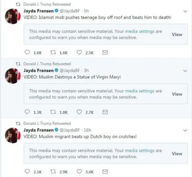 ટ્વિટર પોસ્ટ