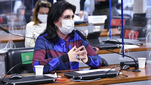 Simone Tebet na CPI