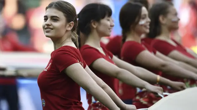 Voluntárias na Copa do Mundo 2018