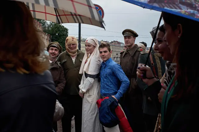 Символы революции в Петербурге