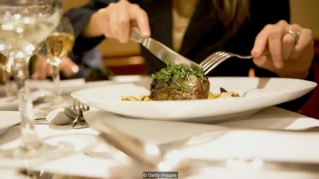 Makan malam, pisau, garpu