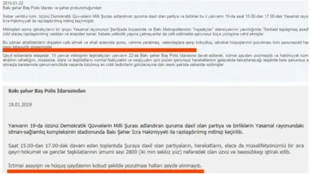 Etiraz aksiyası mitinq