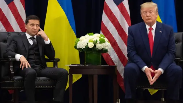 Владимир Зеленский и Дональд Трамп