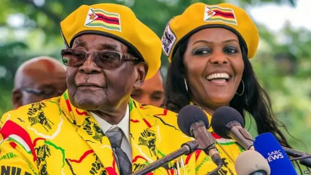 Grace Mugabe is seen as a potential successor to her elderly husband