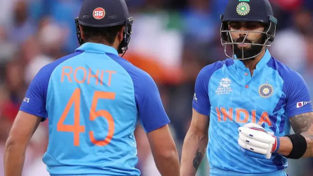 विराट कोहली और रोहित शर्मा