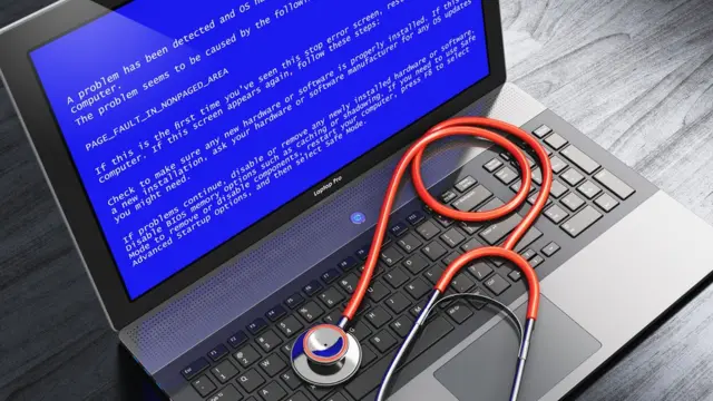 pantalla azul de la muerte (BSOD)