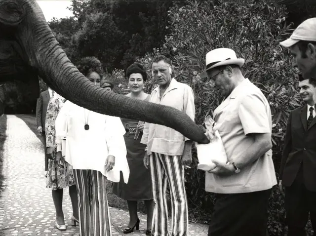 Tito, Barton, Tejlor, Brioni 1971.