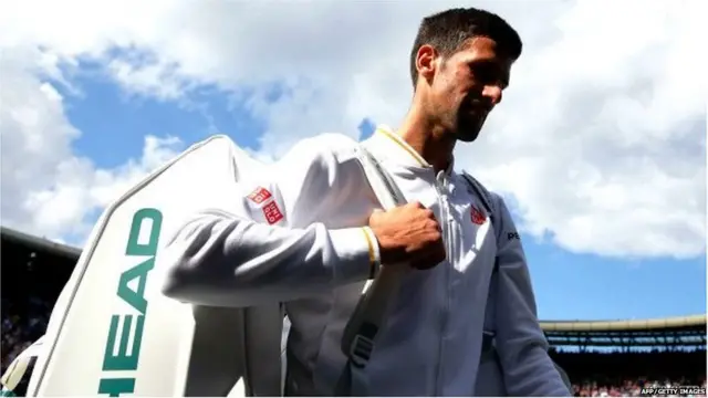 टेनिस खिलाड़ी नोवाक जोकोविच