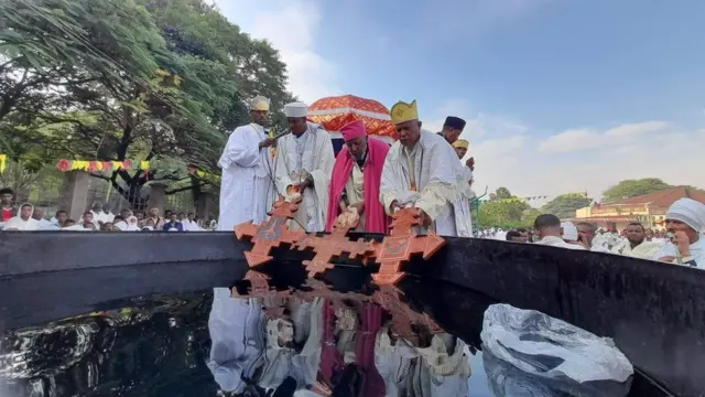 አከባብራ ጥምቀት ኣብ ከተማ ከሚሴ