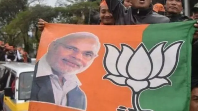 बीजेपी का झंडा