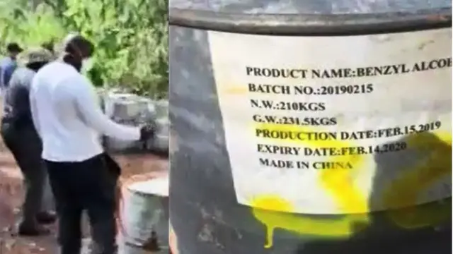 Funcionarios de EE.UU. en un laboratorio de drogas de Sinaloa