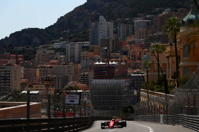 پیست فرمول یک موناکو، مونته‌کارلو