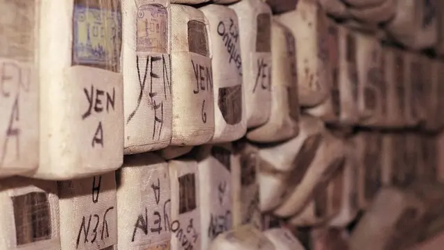 Paquetes de cocaína incautados a Sito Miñanco en 1991.