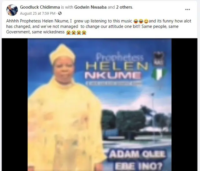 Ihe Goodluck Chidimma kwuru maka Helen Nkume