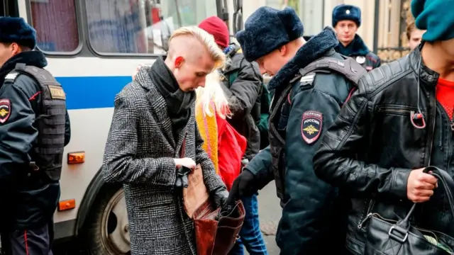 Задержание на Манежной площади