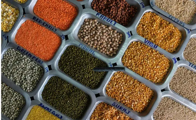 పప్పులు, ధాన్యాలు