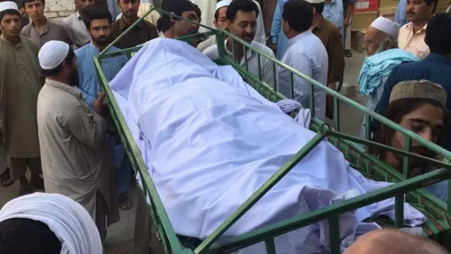 Cuerpo de Mashal Khan