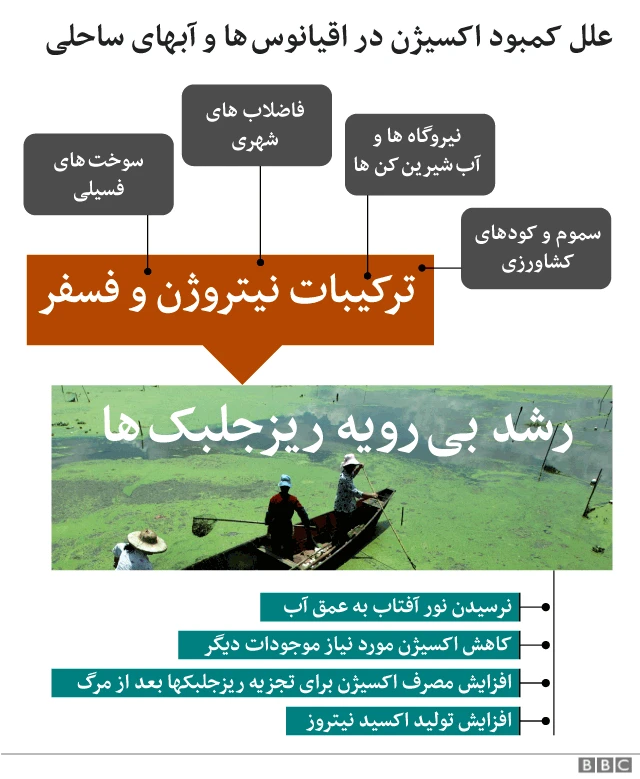 علل کمبود اکسیژن