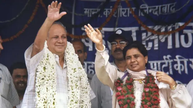 कांशीराम आणि मायावती