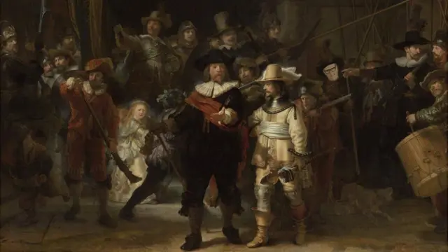 Los fascinantes secretos que ahora tú mismo puedes descubrir en la obra  maestra de Rembrandt "La Ronda Nocturna" - BBC News Mundo