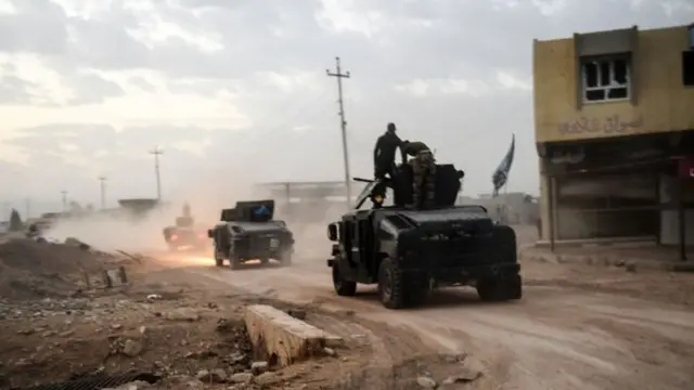 Maeneo yaliyozingirwa na vikosi vya Iraq