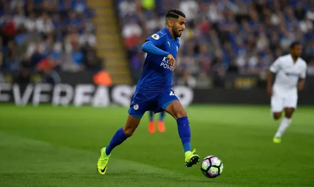 Mahrez ndiye mchezaji pekee kutoka Afrika kuwa kwenye orodha