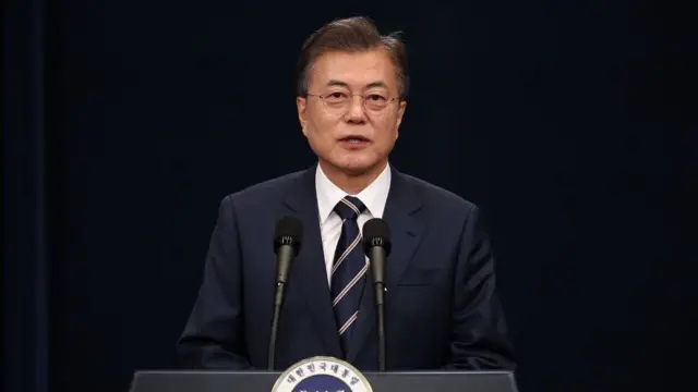 Tổng thống Hàn Quốc Moon Jae-in