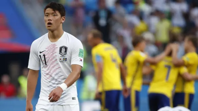 Thụy Điển thắng Hàn Quốc 1-0 ở bảng F tại World Cup 2018