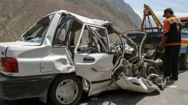 رئیس پلیس راهنمایی و رانندگی ایران گفته است نزدیک به "۷ درصد از تولید ناخالص کشور مربوط به هزینه تصادفات است"