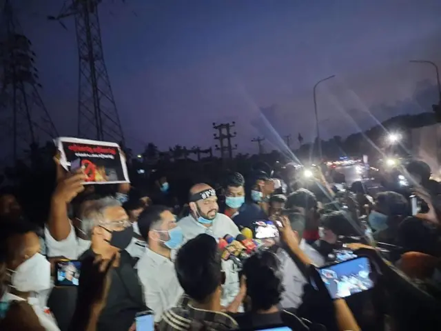 P2P විරෝධතා පෙළපාලියේ අවස්ථාවක්