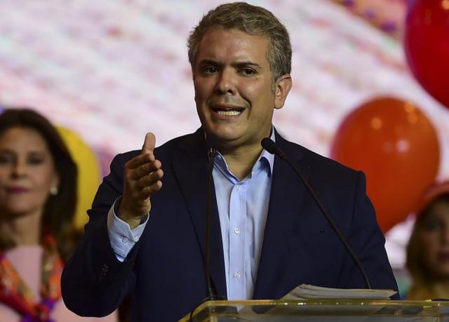Iván Duque, candidato a presidente de Colombia.