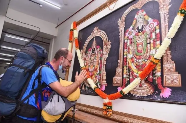 తిరుపతిలో విదేశీయుడు