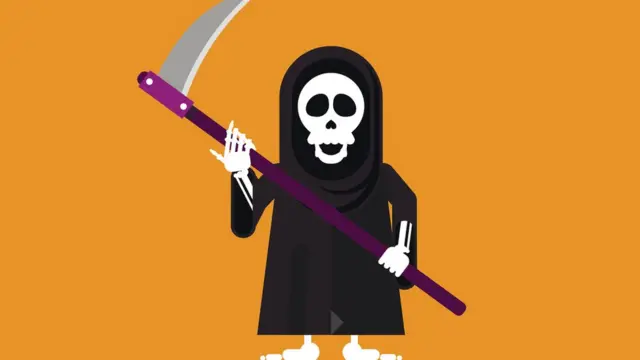 Смерть - вполне традиционный рассказчик. Однако она далеко не всегда с косой