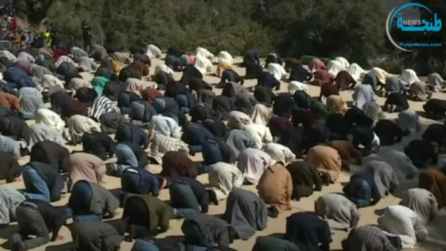 صلاة الظهر قبل أداء صلاة الجنازة.