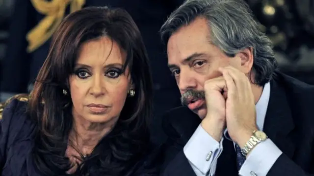 Alberto Fernández e Cristina Kirchner