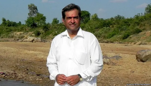 રાંચી વિશ્વવિદ્યાલયમાં ભૂગર્ભ વિજ્ઞાન વિભાગના પ્રોફેસર ડૉ. નીતીશ પ્રિયદર્શી