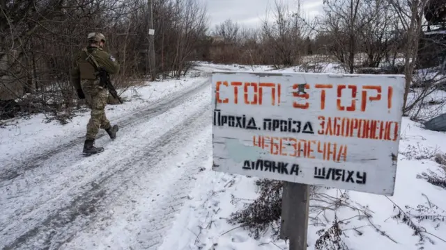 Украинский солдат