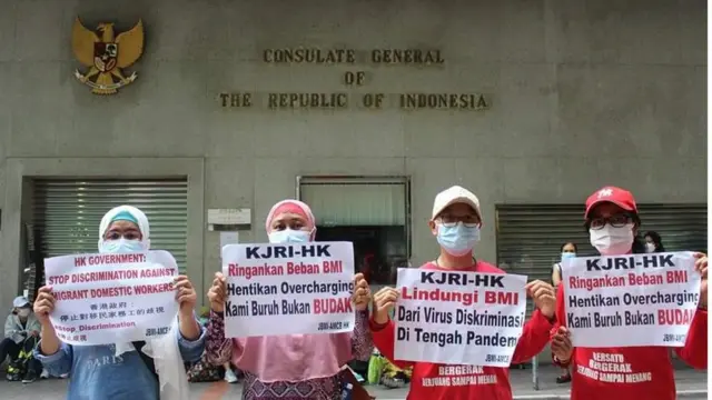 Pekerja migran Indonesia.