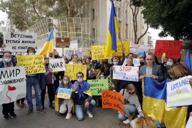 تظاهرات ضدجنگ بیروت