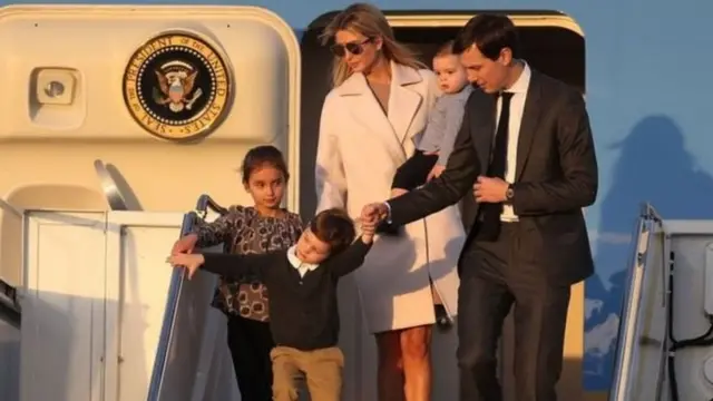 সপরিবারে ইভাঙ্কা ট্রাম্প।